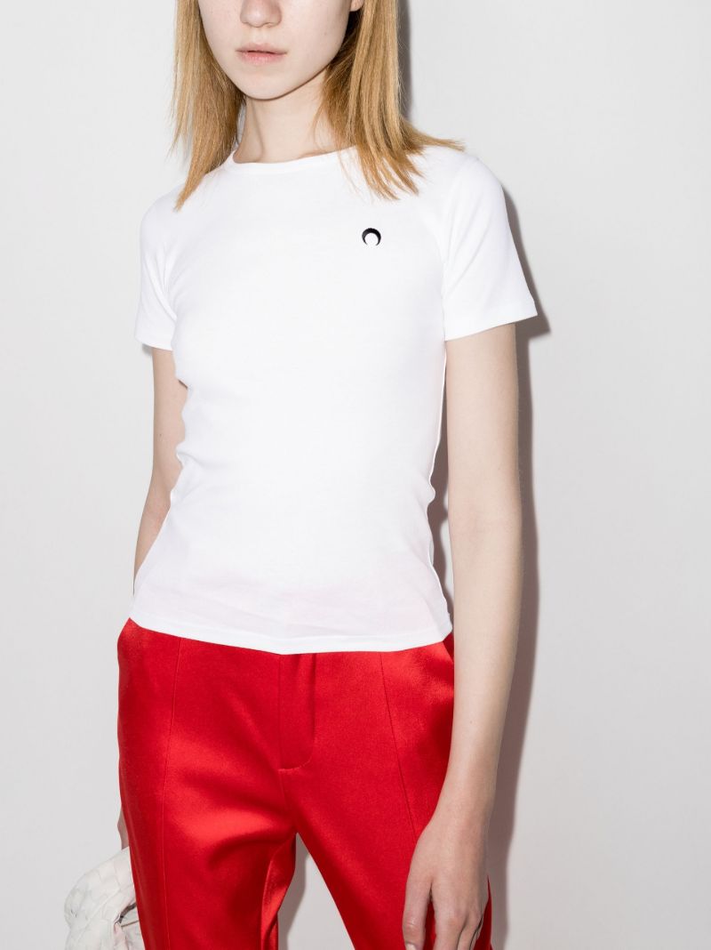 Crescent Moon Cotton T-shirt