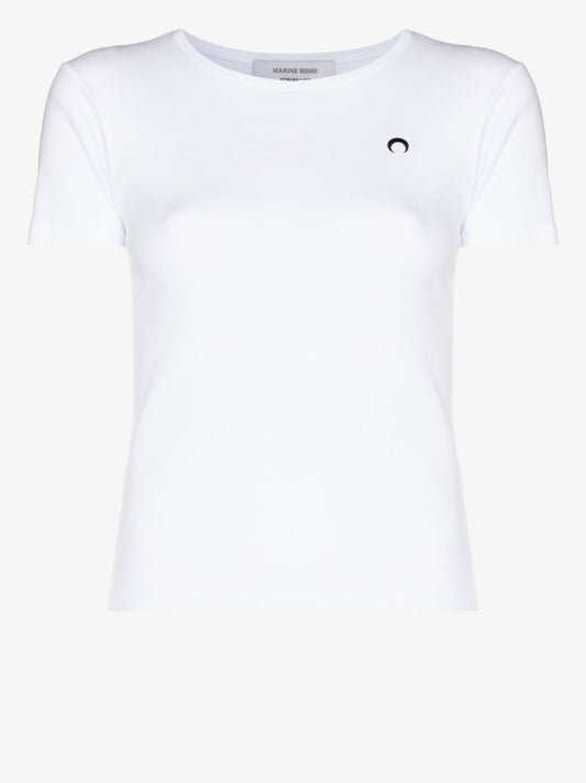 Crescent Moon Cotton T-shirt