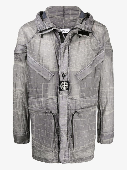 Reflective Grid Parka