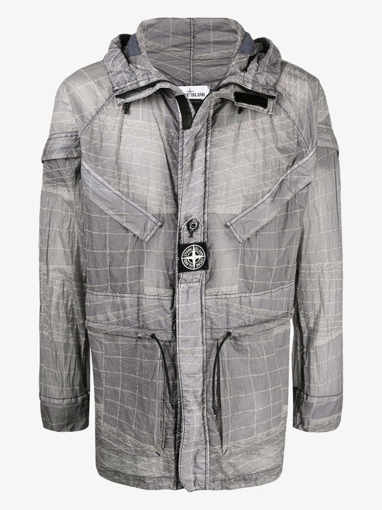 Reflective Grid Parka