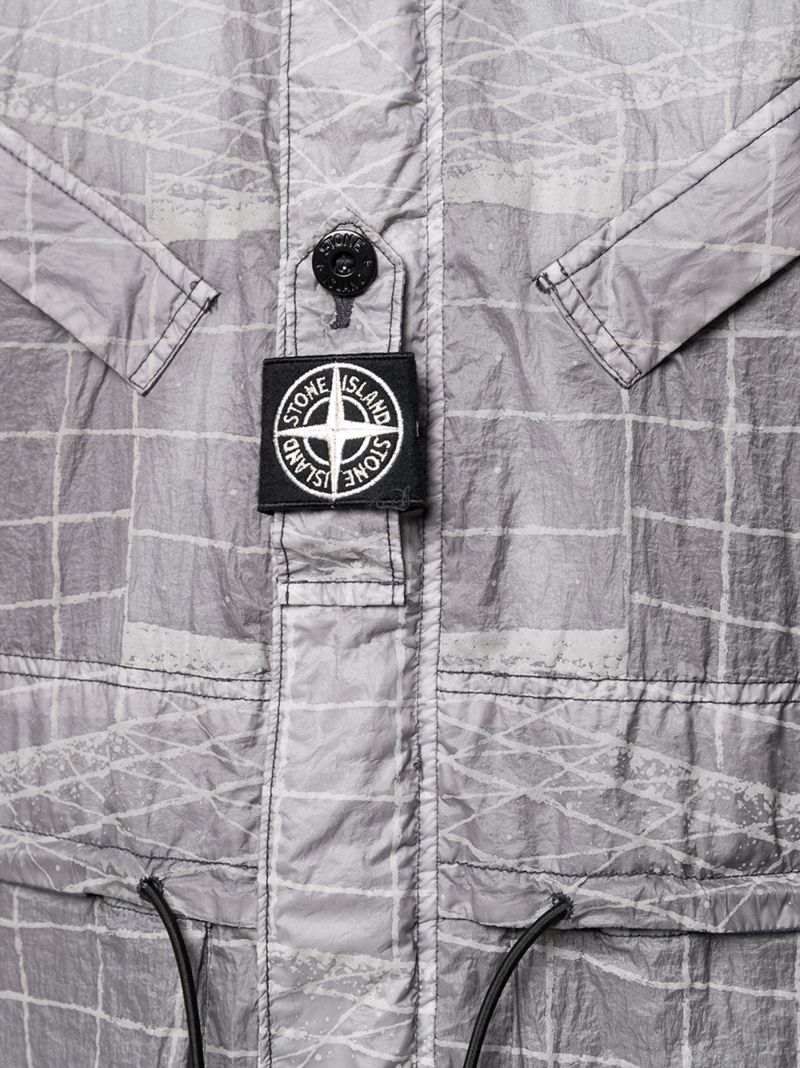 Reflective Grid Parka