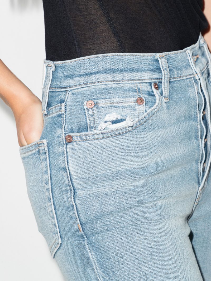 '90s High-rise Cropped Jeans