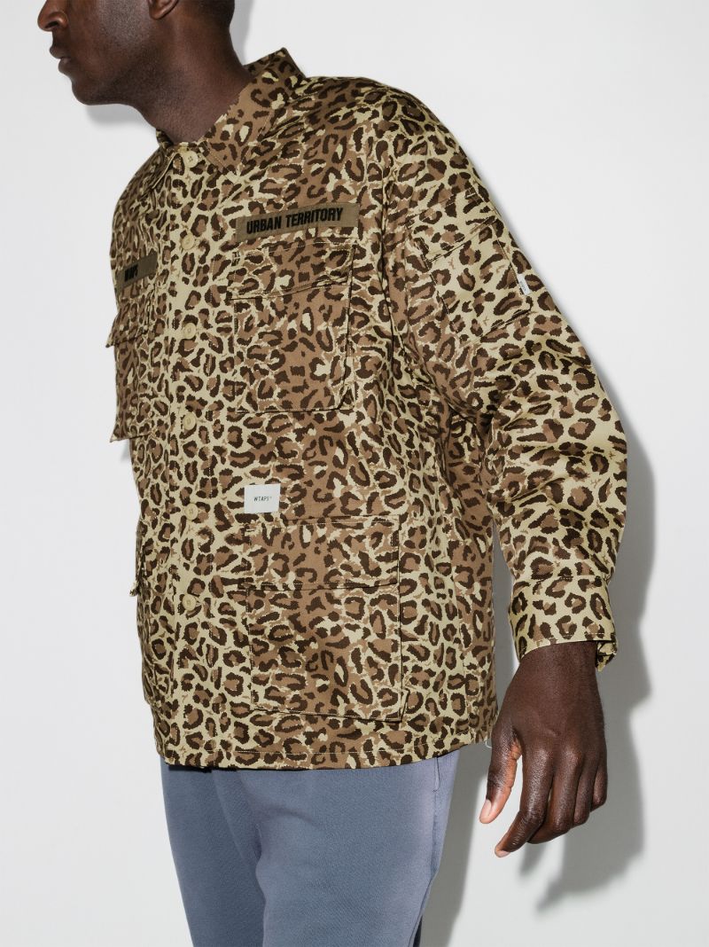 Jungle Leopard Print Shirt