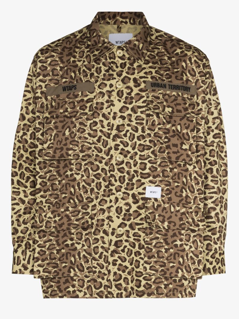 Jungle Leopard Print Shirt