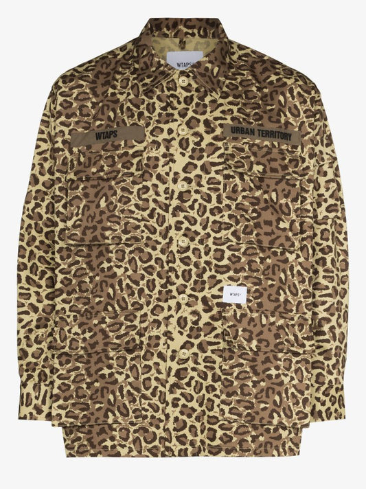 Jungle Leopard Print Shirt
