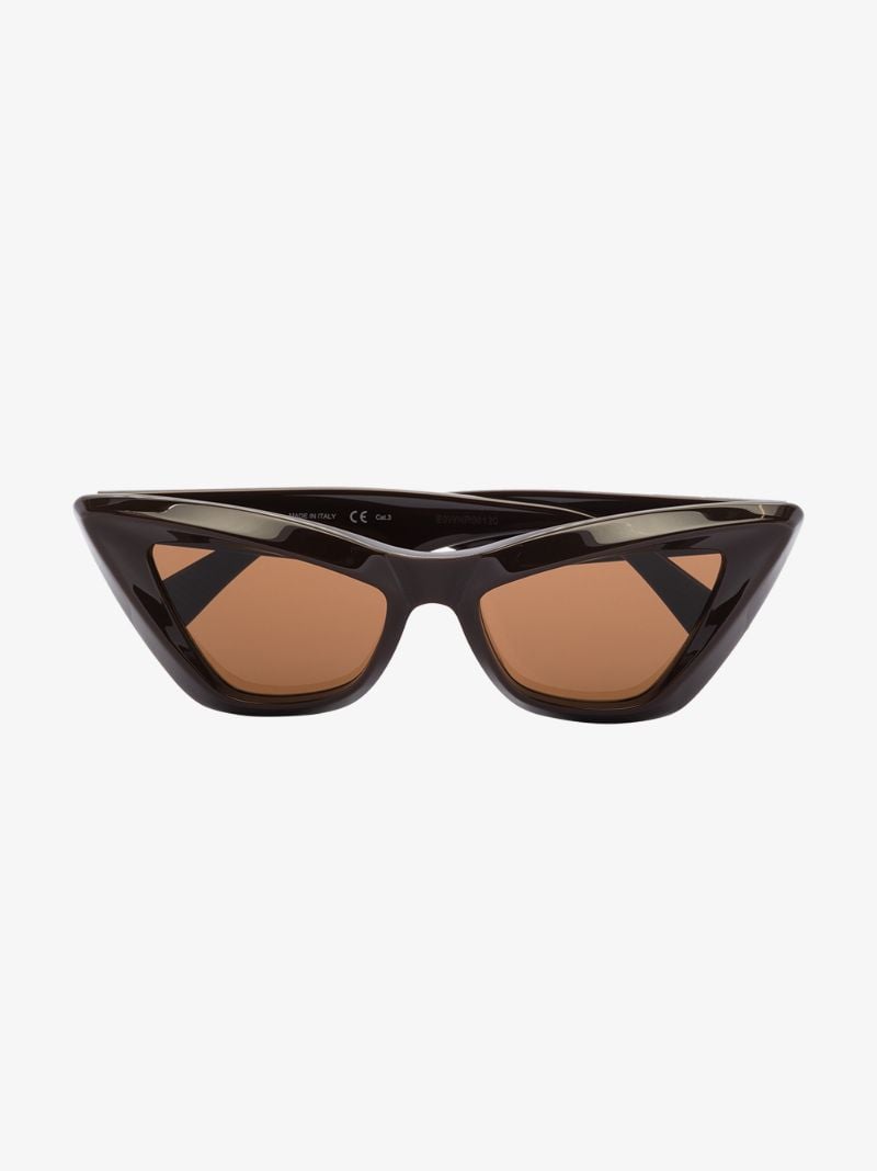 Brown Cat Eye Sunglasses