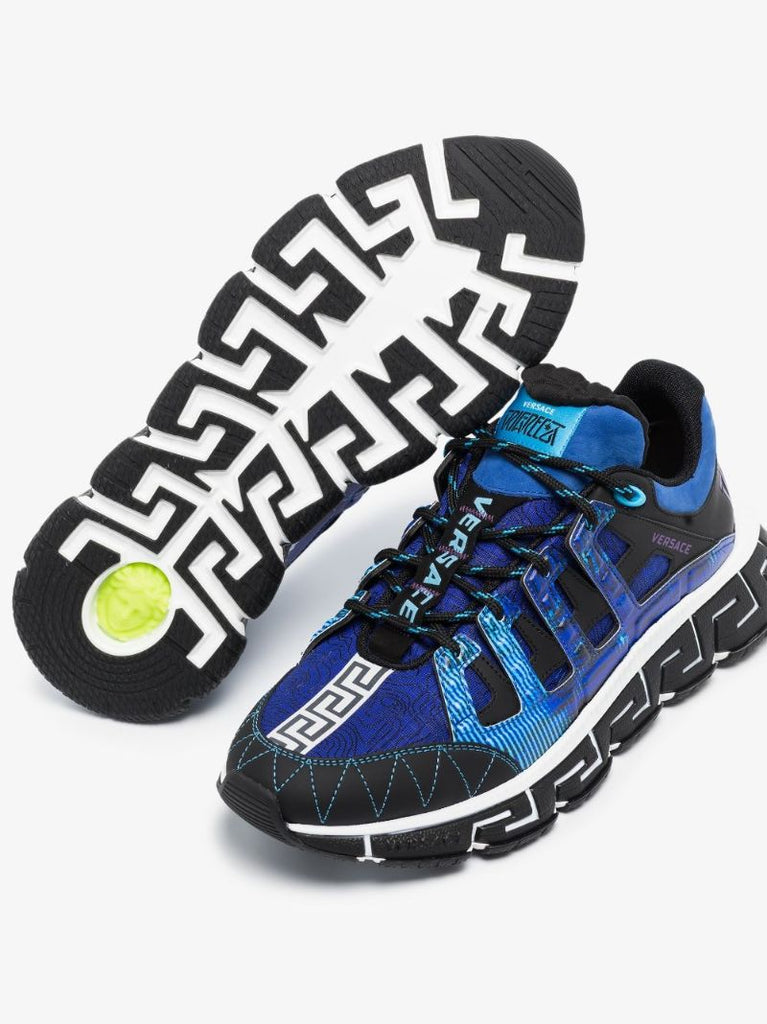 Blue Trigreca Low Top Sneakers