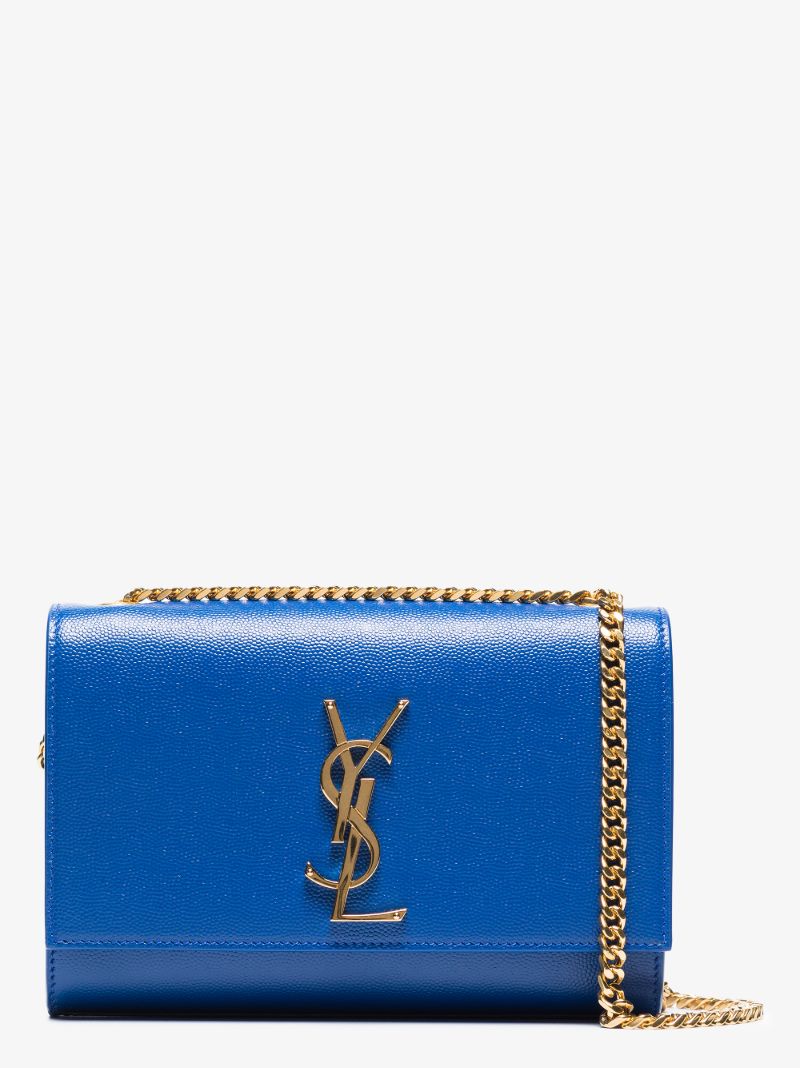 Blue Kate Small Leather Shoulder Bag