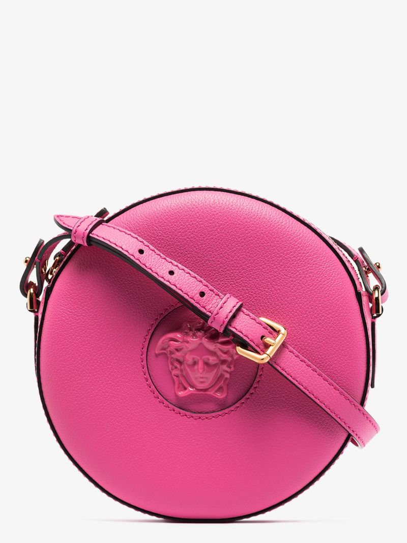 Pink La Medusa Round Camera Bag