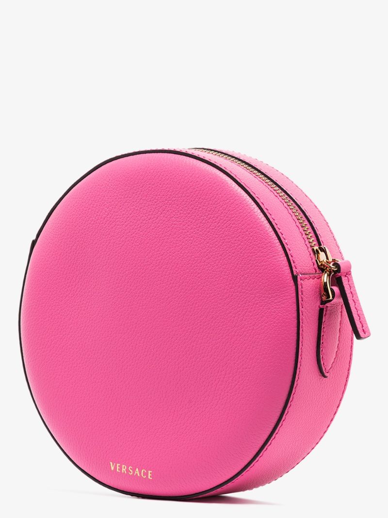 Pink La Medusa Round Camera Bag