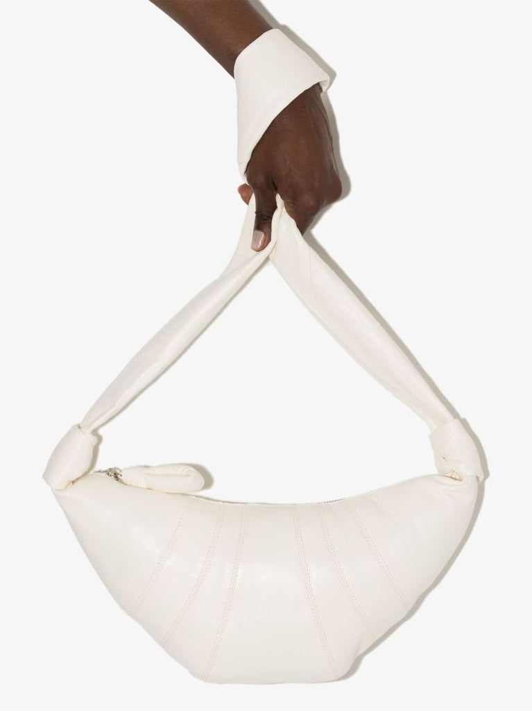 Croissant Leather Crossbody Bag