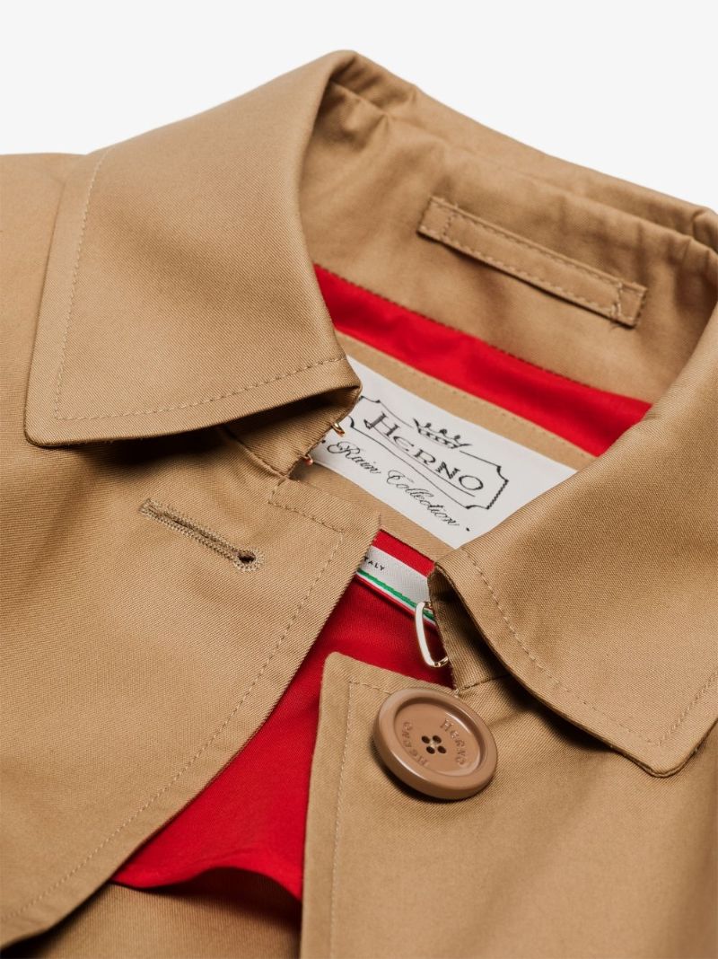 Scarf Belt Trench Coat