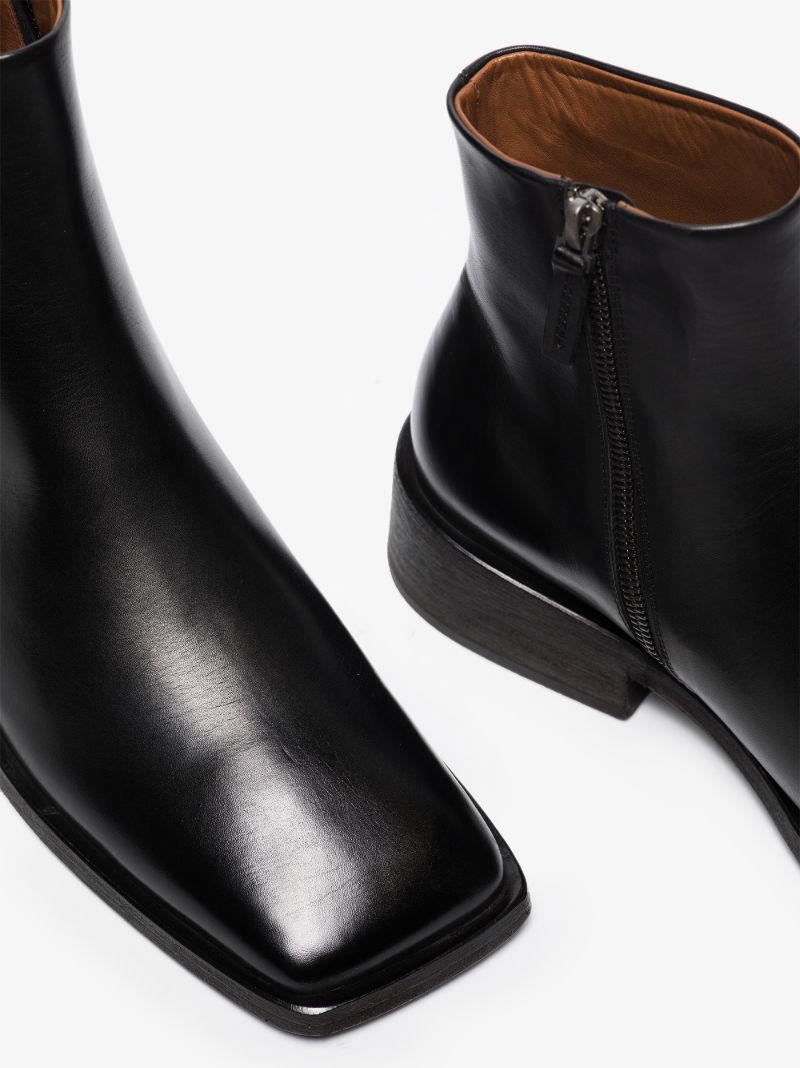 Black Spatoletto 30 Leather Boots