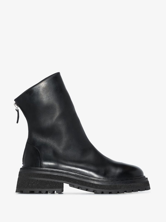 Black Carro 28 Leather Boots