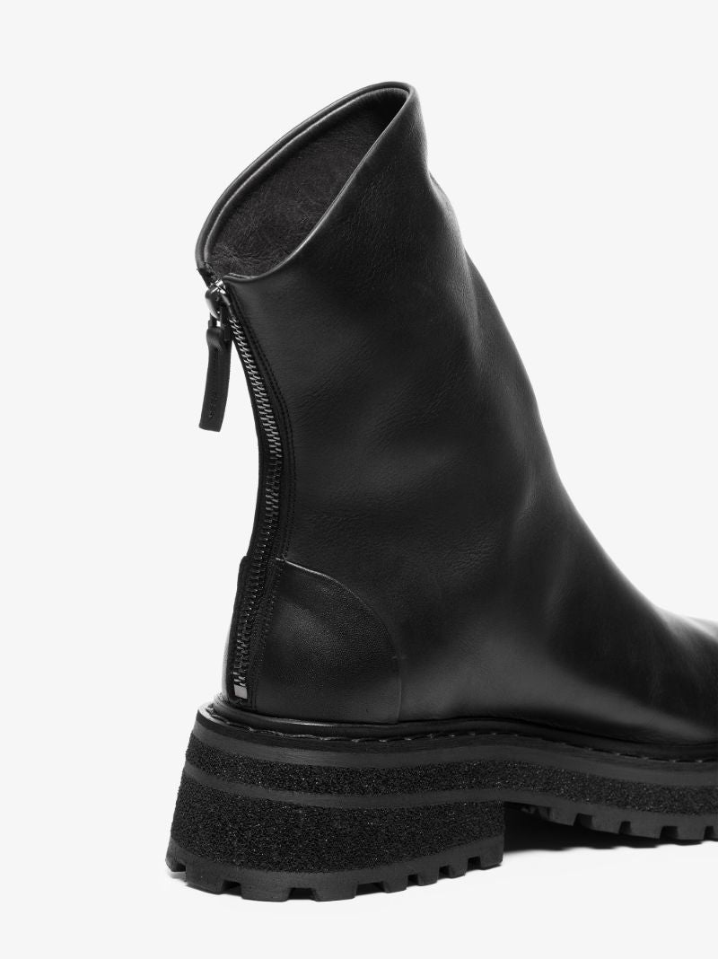 Black Carro 28 Leather Boots