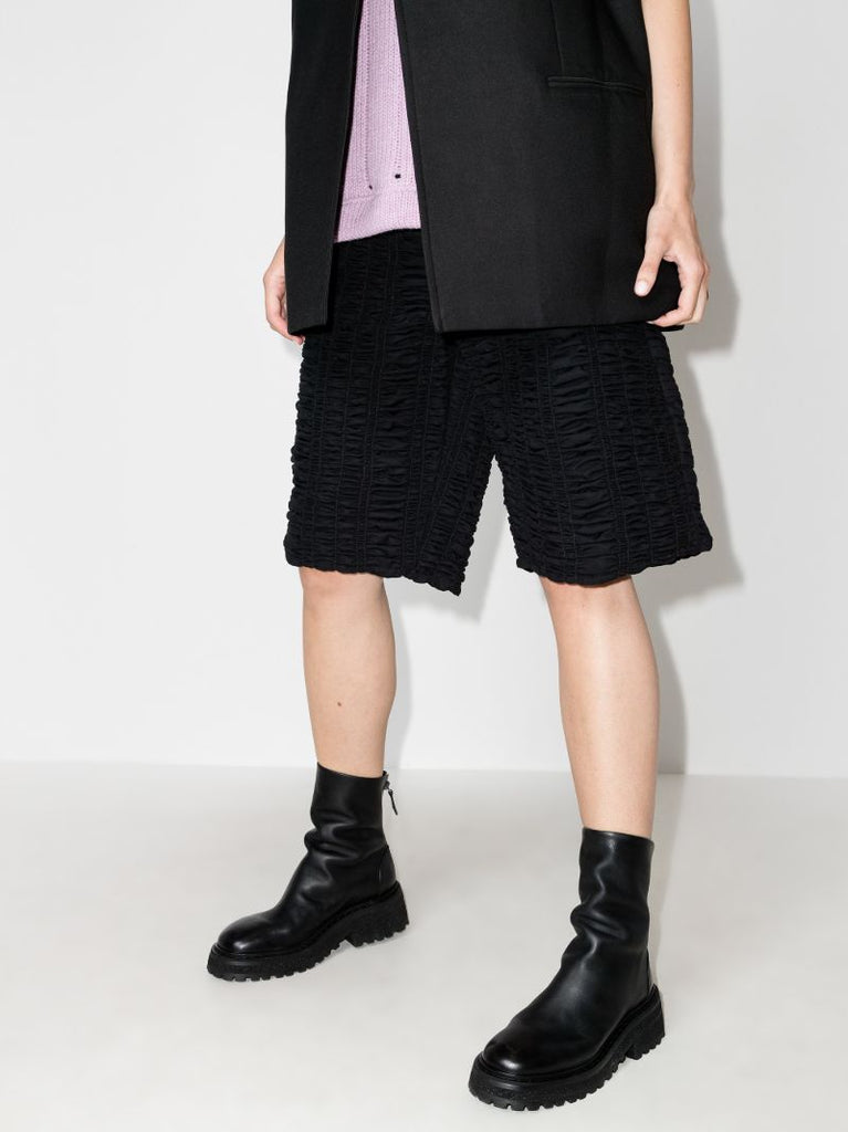 Black Carro 28 Leather Boots