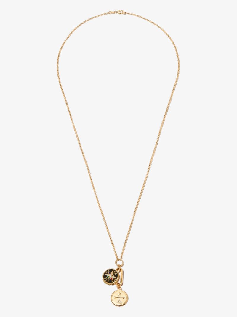 18k Yellow Gold Course Correction Dream Diamond Necklace
