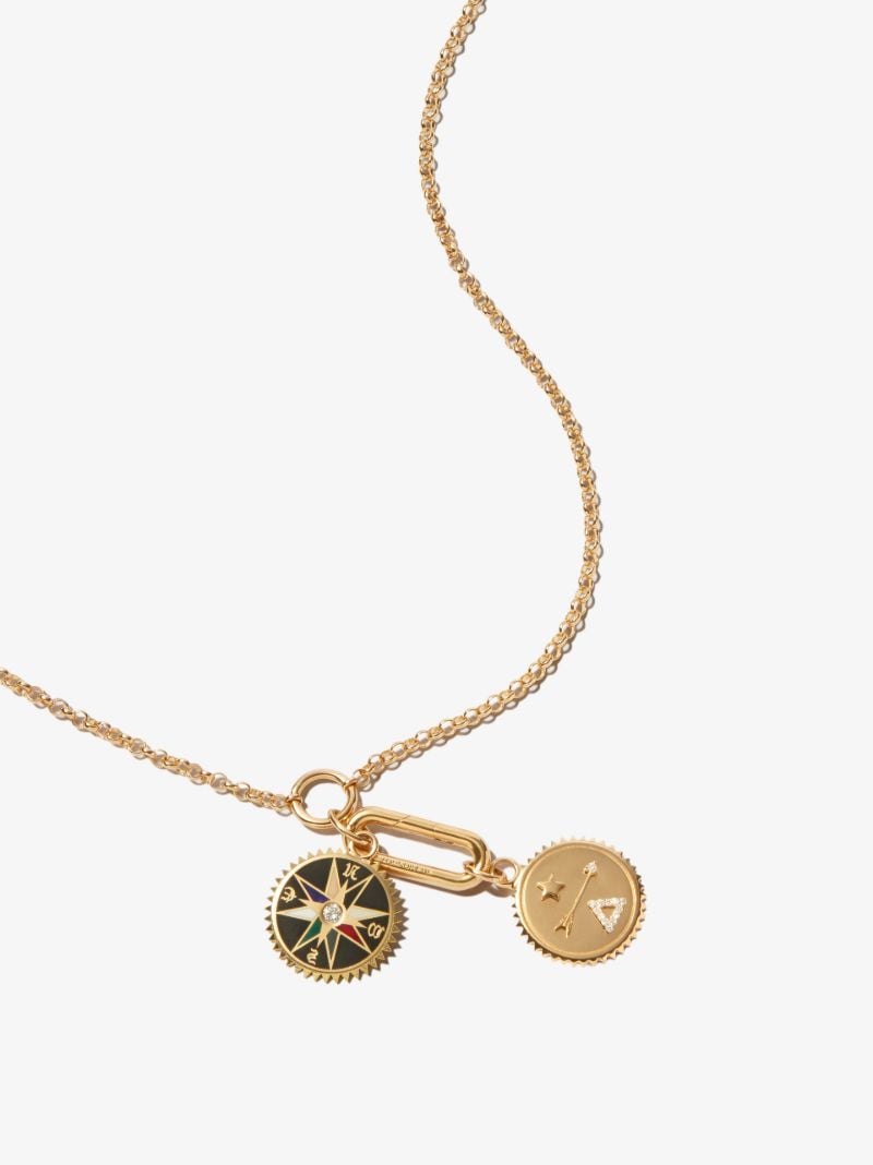 18k Yellow Gold Course Correction Dream Diamond Necklace