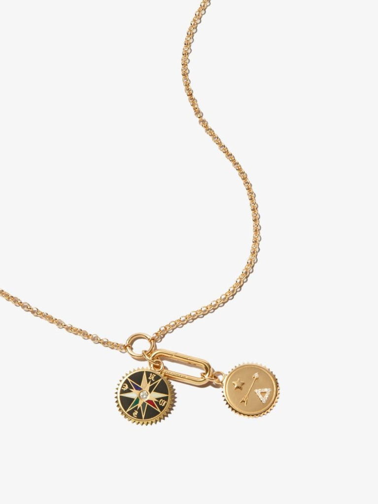 18k Yellow Gold Course Correction Dream Diamond Necklace