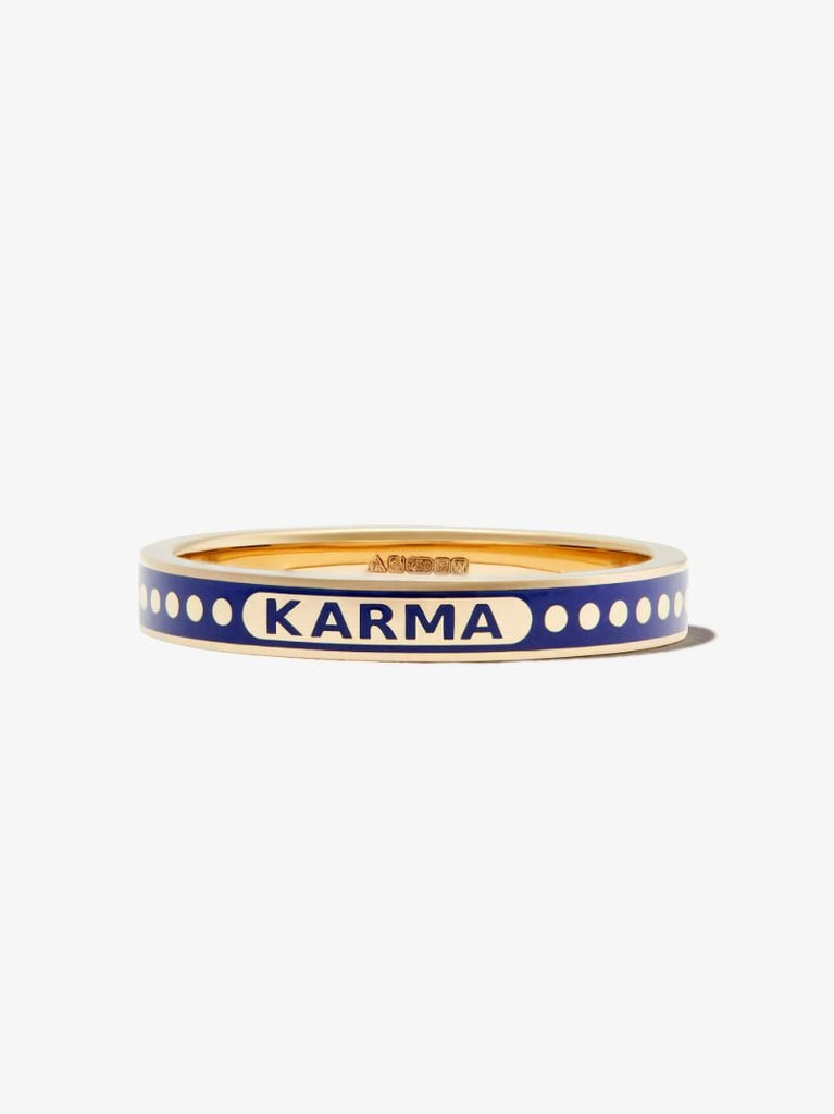 18k Yellow Gold Karma Ring