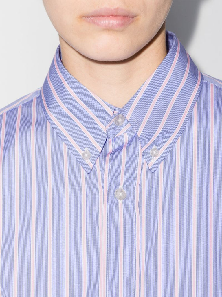 Oversized Striped Cotton Shirt