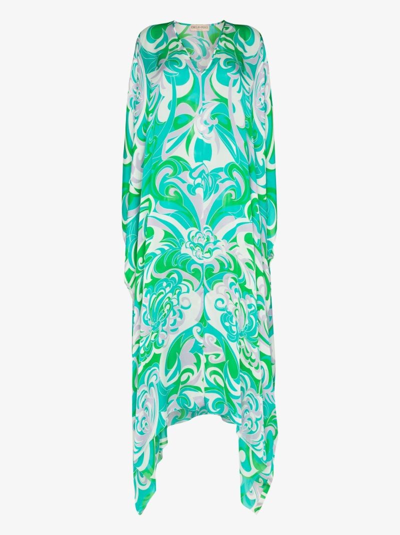 Albizia Print Kaftan Dress