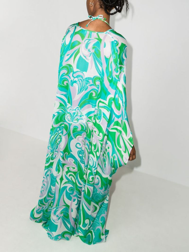 Albizia Print Kaftan Dress