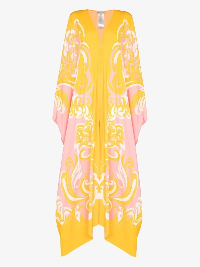 Albizia Piazzto Print Kaftan Dress