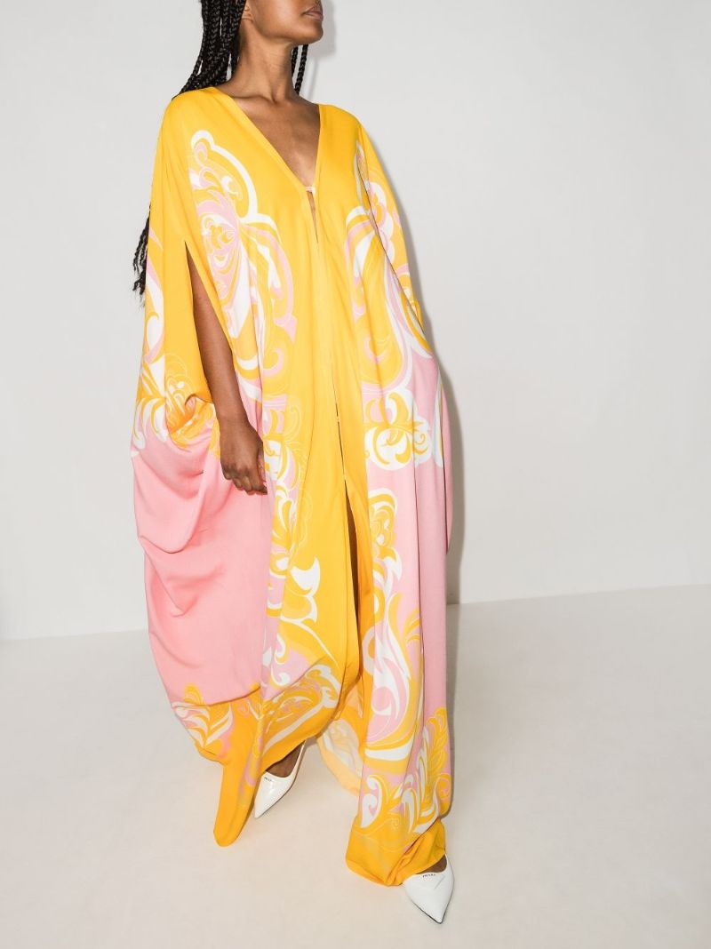 Albizia Piazzto Print Kaftan Dress