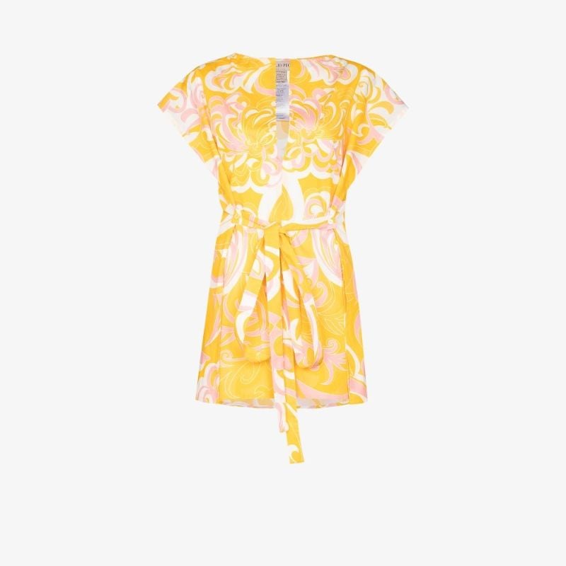 Albizia Belted Cotton Tunic