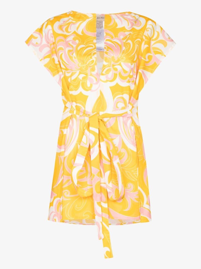 Albizia Belted Cotton Tunic
