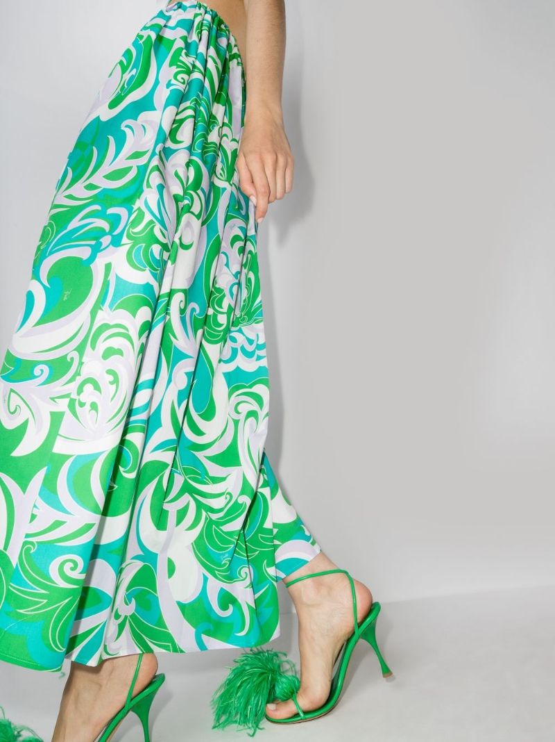Albizia Print Maxi Skirt