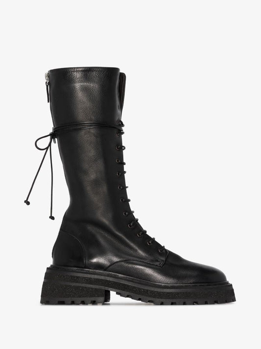 Black Carro 28 Leather Boots