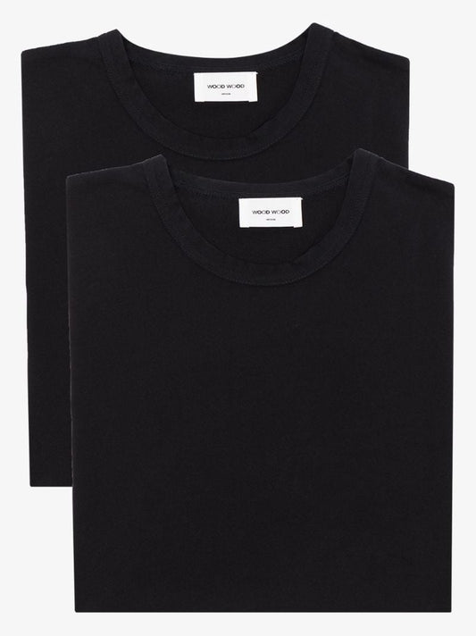 Black Allen Cotton T-shirt Set