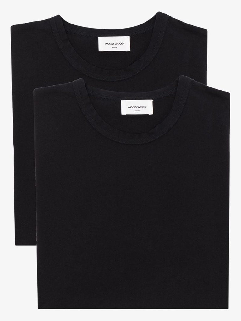 Black Allen Cotton T-shirt Set