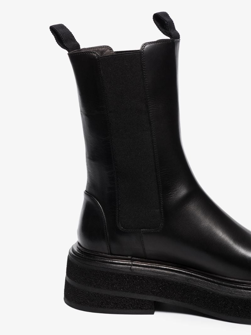 Black Zuccone 22 Leather Chelsea Boots