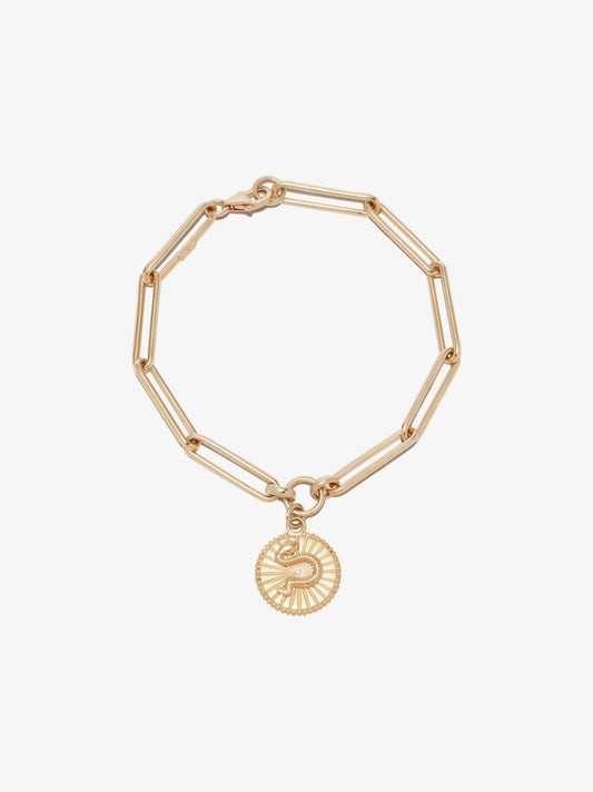 18k Yellow Gold Wholeness Extended Clip Chain Diamond Bracelet