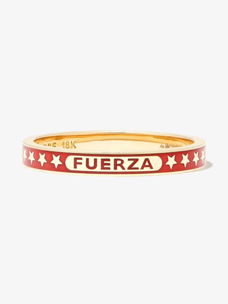 18k Yellow Gold Strength Ring