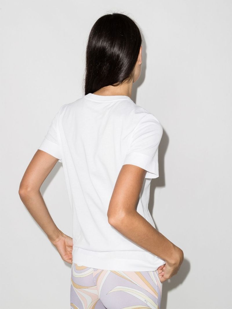 Abstract Logo-print T-shirt
