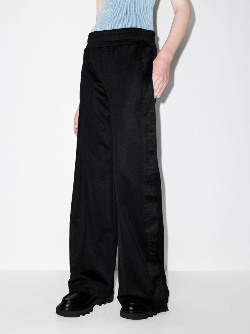 Logo Wide Leg Track Pants