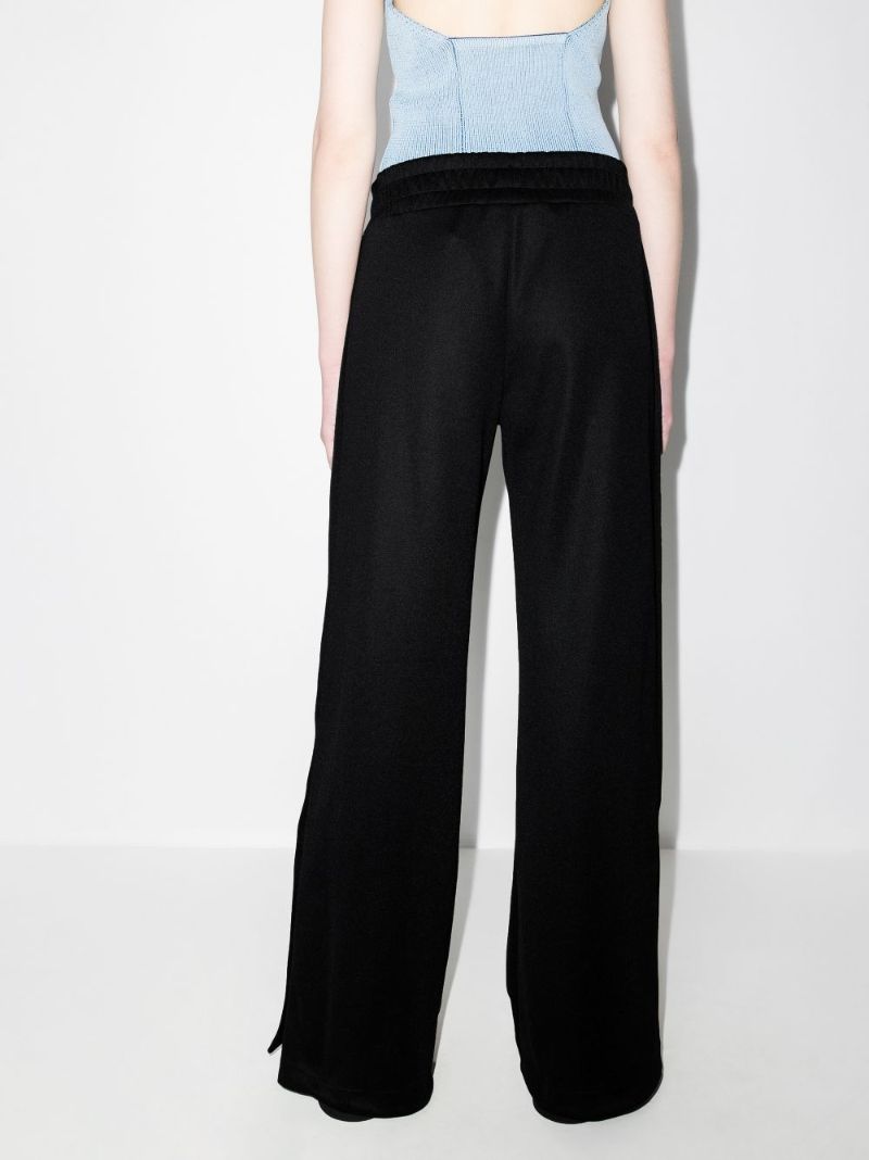 Logo Wide Leg Track Pants