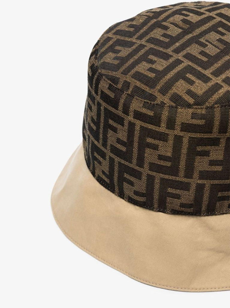 Neutral Reversible Logo Bucket Hat