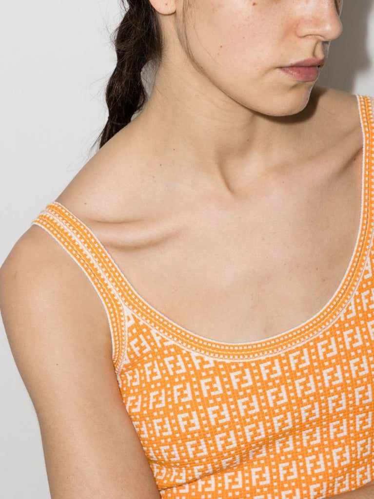 Ff Logo Print Mini Dress