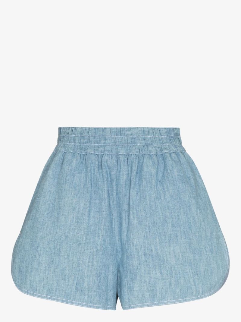 Embroidered Logo Shorts