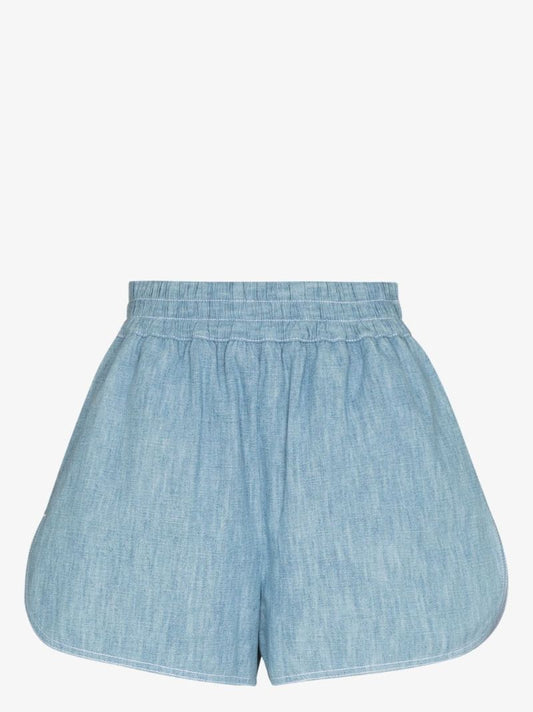 Embroidered Logo Shorts