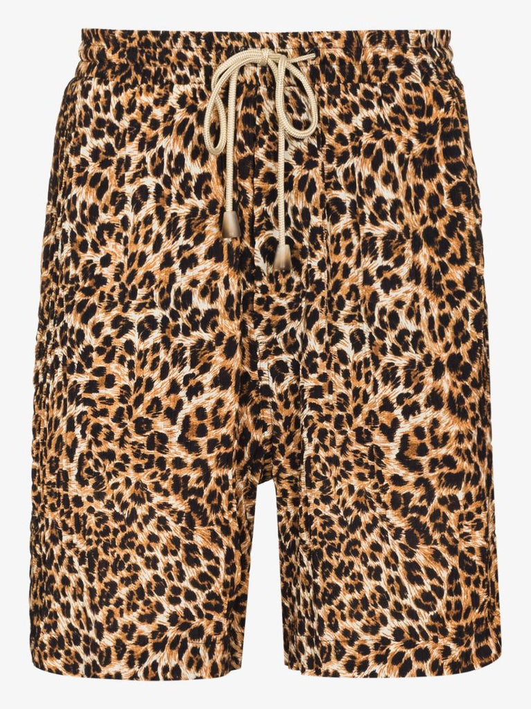 Doxxi Ocelot Print Shorts