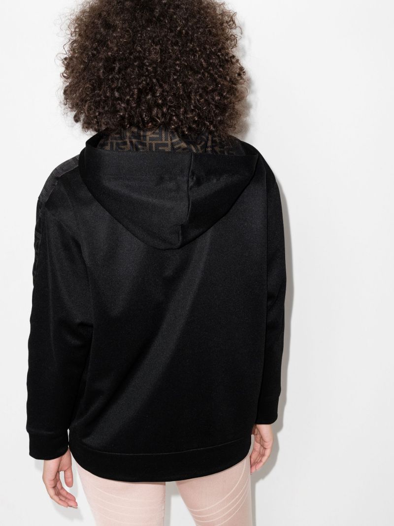 Ff-motif Reversible Zip Hoodie