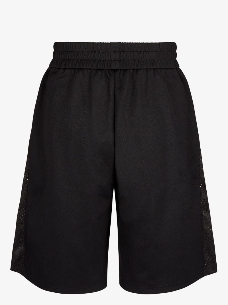 Mesh Panel Track Shorts