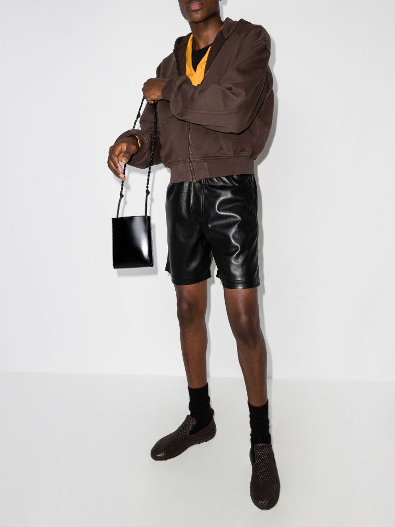 Doxxi Faux Leather Shorts