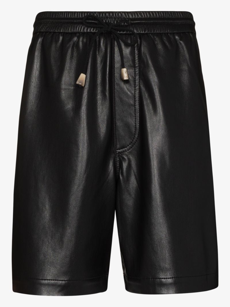 Doxxi Faux Leather Shorts